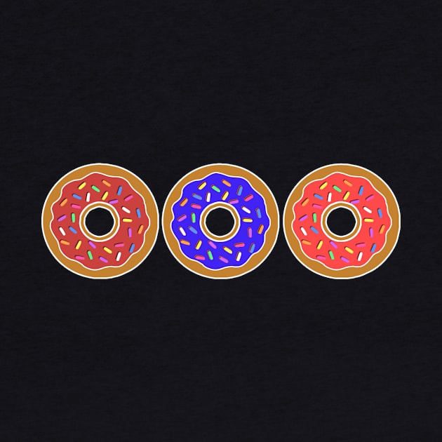 3 Donuts by headrubble